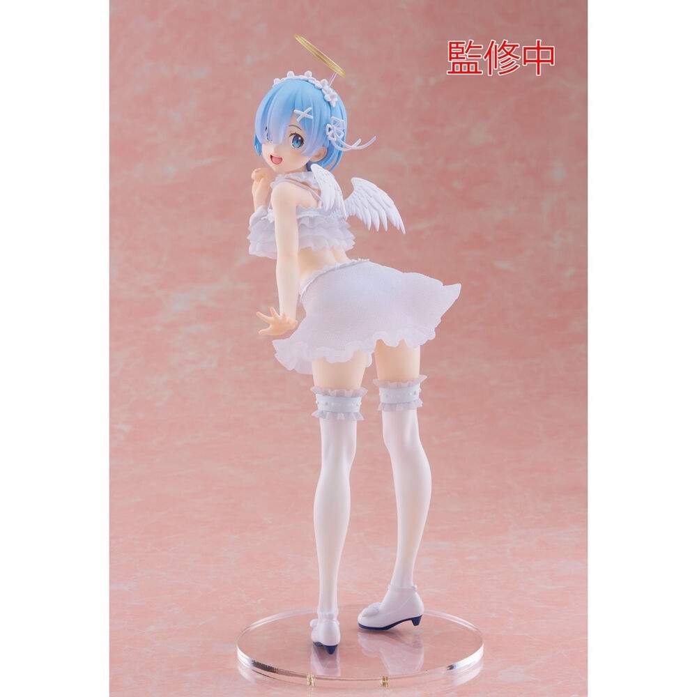 Re: Zero Rem Pretty Angel Figur 15 cm Samlelegetøj
