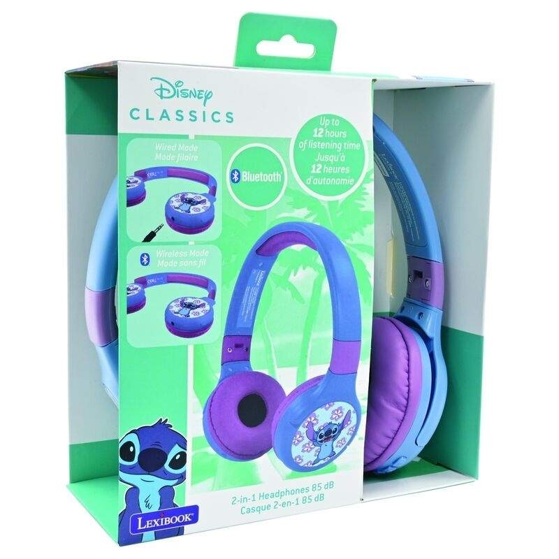 Bluetooth trådløse hovedtelefoner med Disney Stitch Design