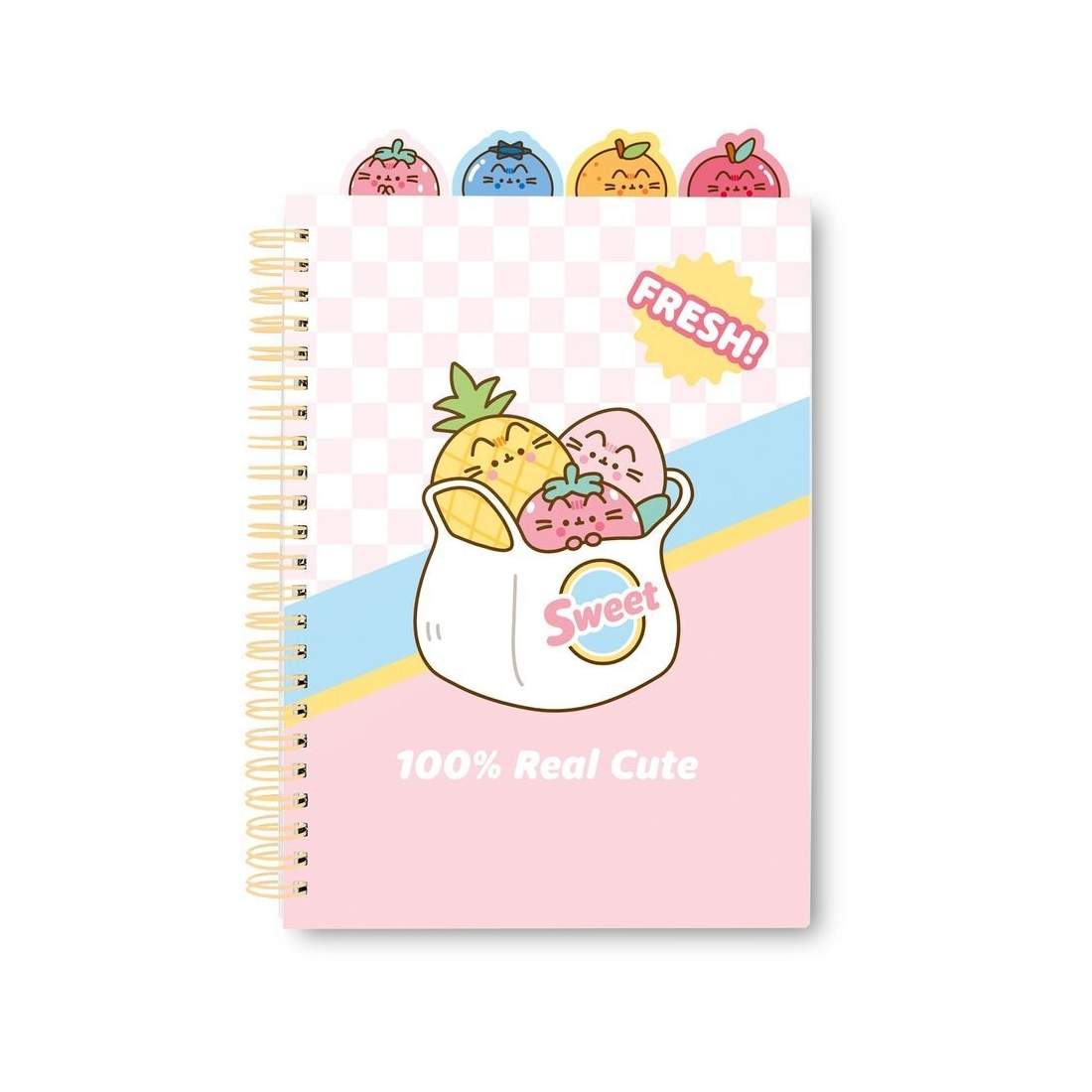 Pusheen Fruits A5-anteckningsbok med fodrade sidor för anteckningar | Hem & Hobby | Pryloteket
