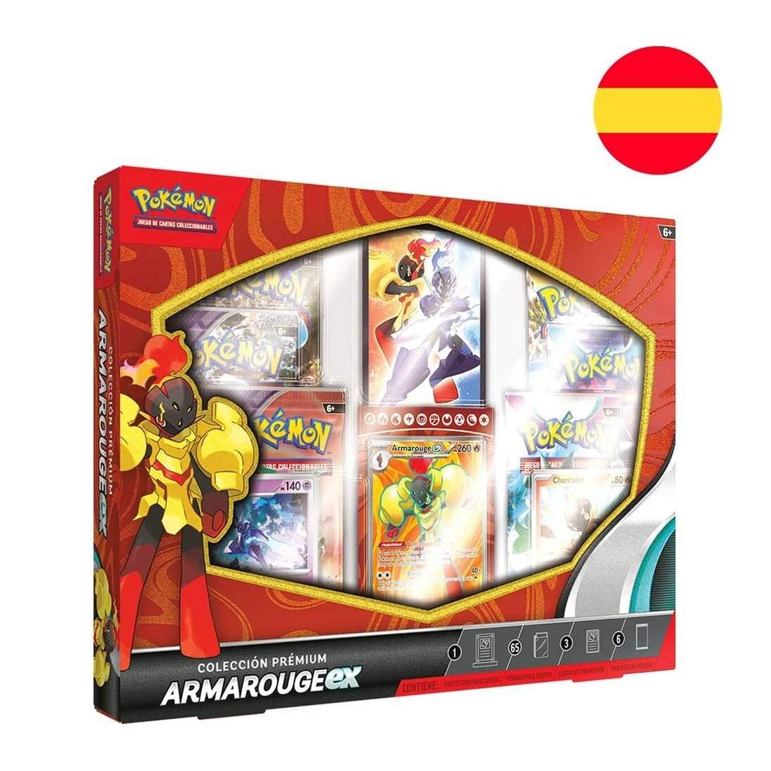 Pokemon Armarouge Box Trading Card Game Set, 10 kort ingår | Hem & Hobby | Pryloteket