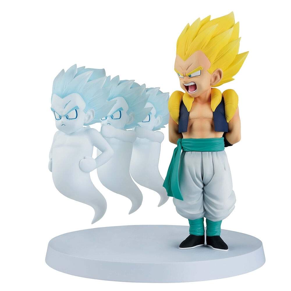 Gotenks & Ghost Dragon Ball figur, 13 cm samleobjekt