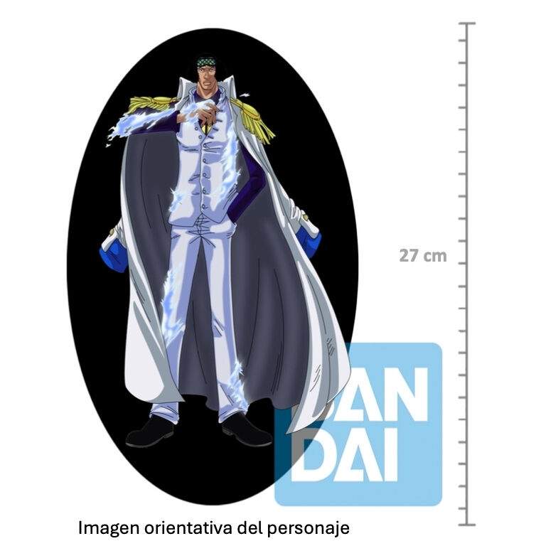 Kuzan Ichibansho-figur i ét stykke, 27 cm samlelegetøj