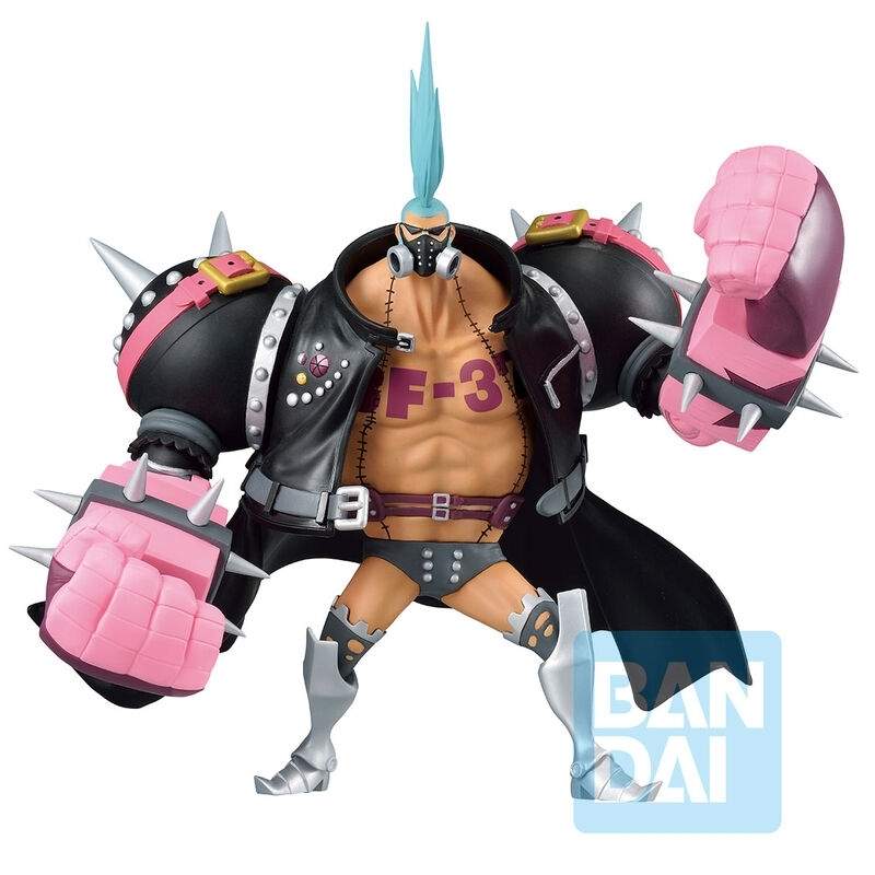 One Piece Film Rød Franky Ichibansho figur 18,5 cm samleobjekt