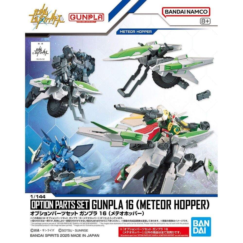Gundam Build Fighters Meteor Hopper Action Figur, 6-tommer skala
