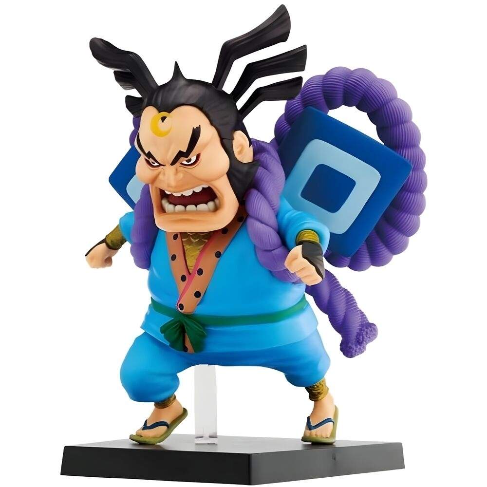 One Piece Raizo Ichibansho -figuuri, 13 cm, yhdeksän punaista huotraa