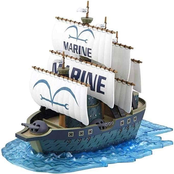 One Piece Marine Ship Model Kit, 15 cm størrelse