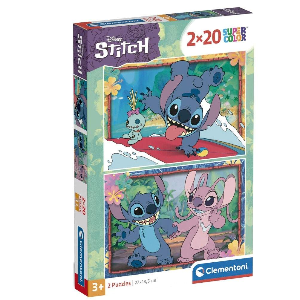 Stitch Puzzle 2x20 bitar – Kul för barn och samlare | Hem & Hobby | Pryloteket