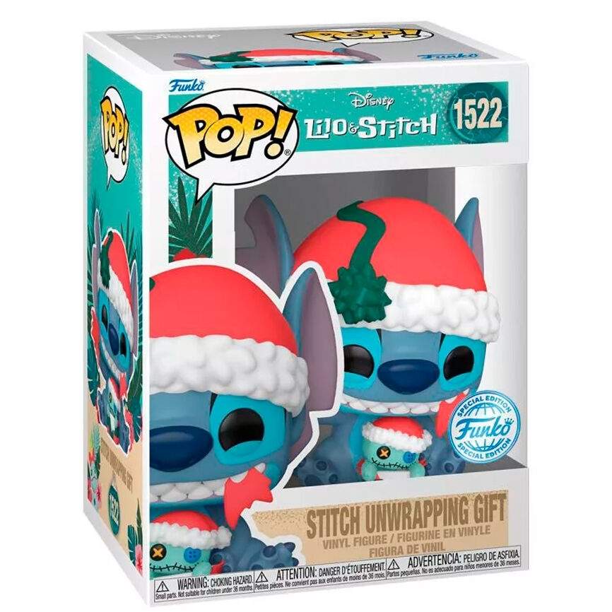 Stitch Unwraping Presentfigur från Disney Lilo & Stitch | Hem & Hobby | Pryloteket