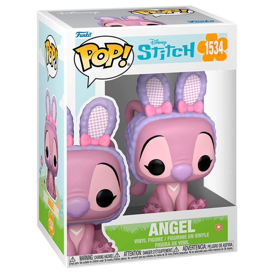 Disney Stitch and Angel Easter Bunny Plyslegetøj