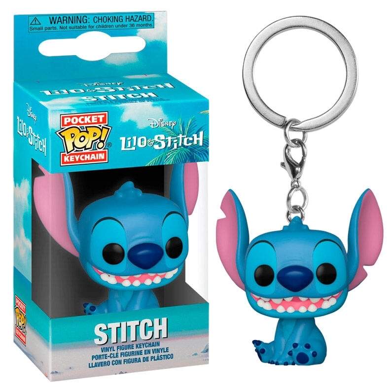 Lilo and Stitch Pocket POP nøglering, samleobjekt Disney figur