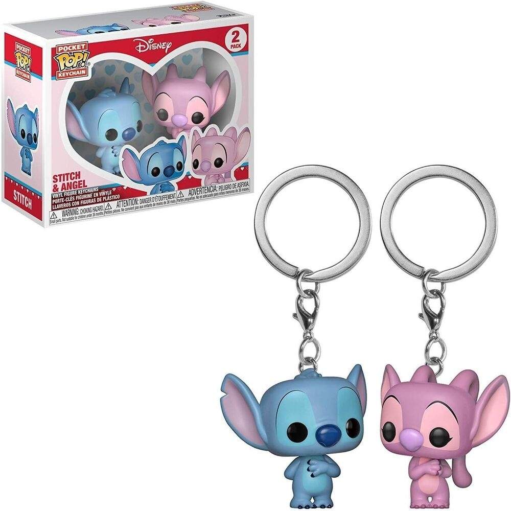 Disney Stitch and Angel Pocket POP-nyckelringspaket, 2 delar | Hem & Hobby | Pryloteket