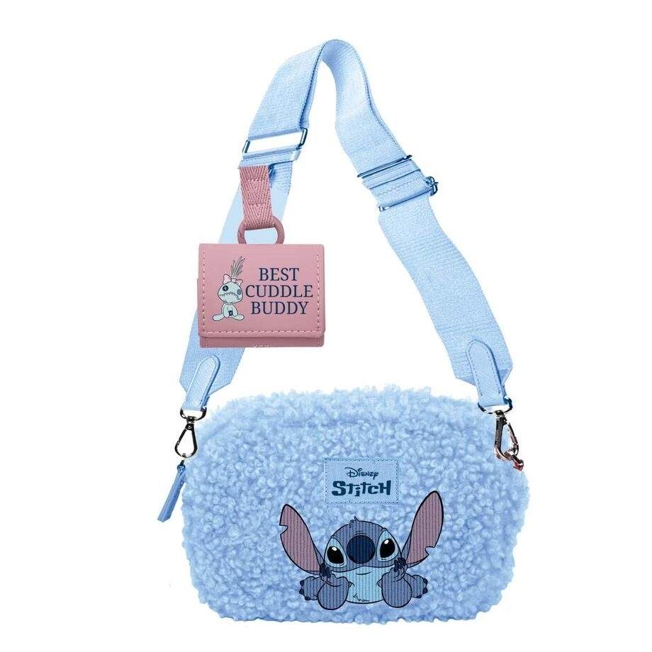 Stitch olkalaukku säädettävällä hihnalla ja vetoketjulla