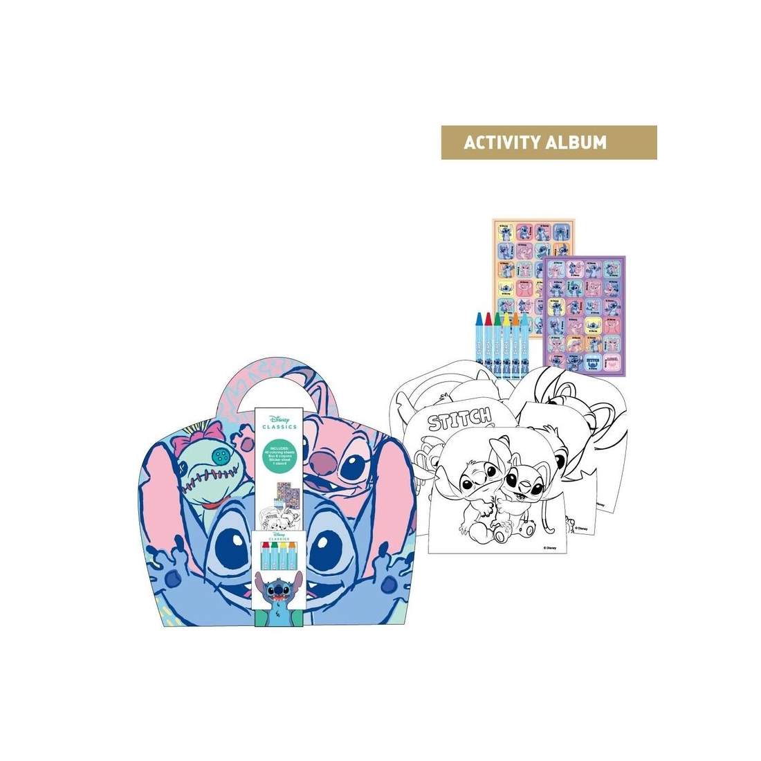 Stitch Activity Set med hantverksmaterial och roliga projekt | Hem & Hobby | Pryloteket