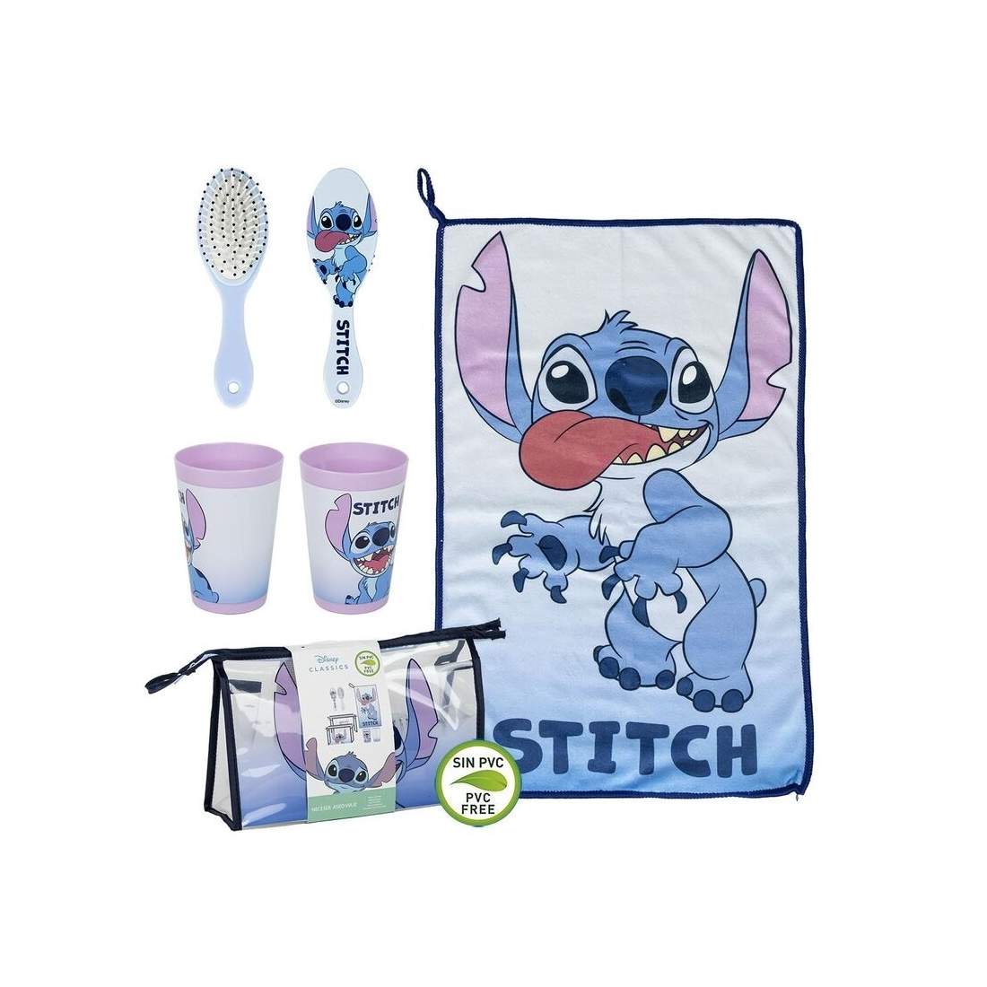 Stitch Toalettväska för resor, vattentät, kompakt design | Hem & Hobby | Pryloteket