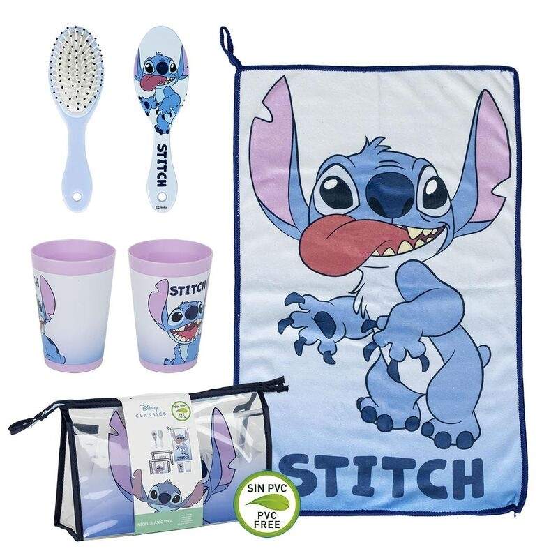 Stitch toilettaske til rejser, vandtæt, kompakt design