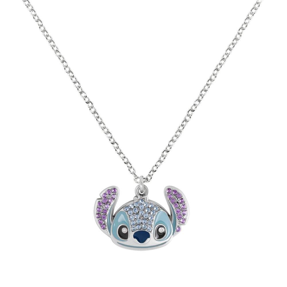Stitch Pendant halskæde med justerbar kæde