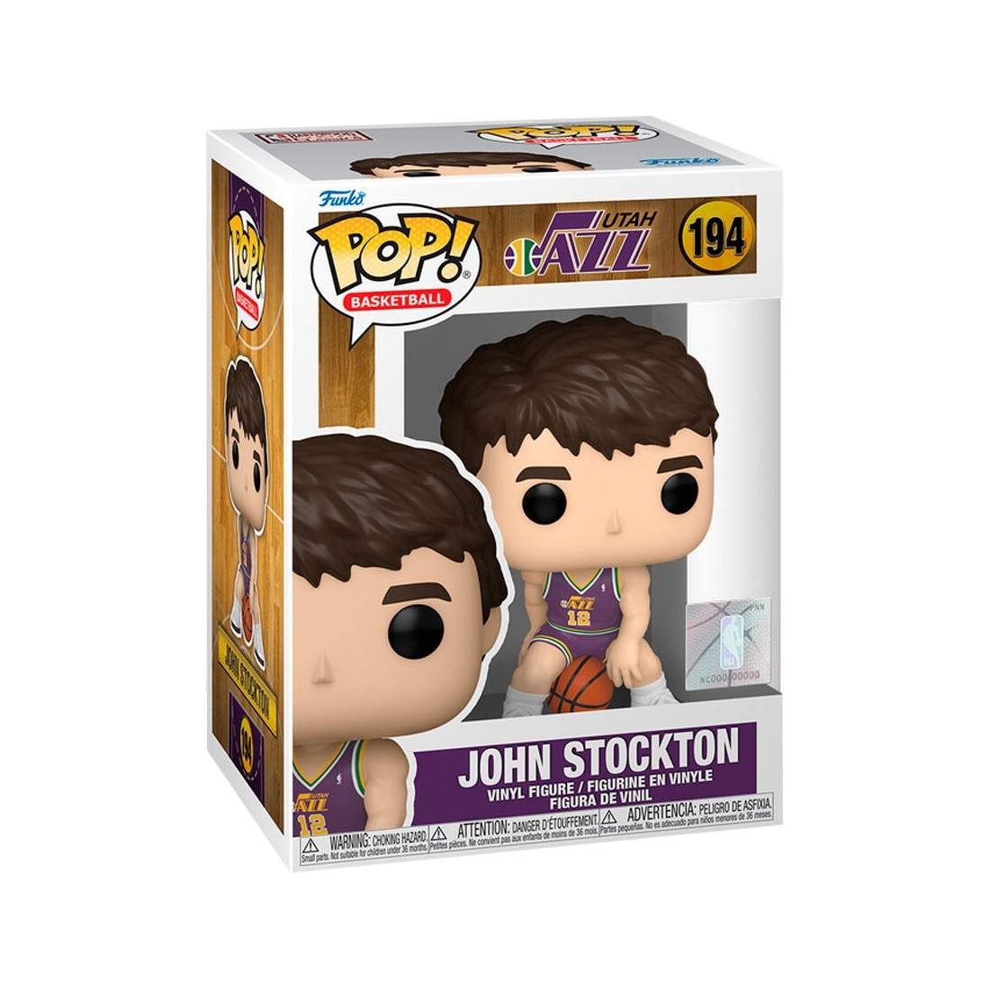 NBA Utah Jazz Pop Figur - John Stockton Samlarleksak | Hem & Hobby | Pryloteket
