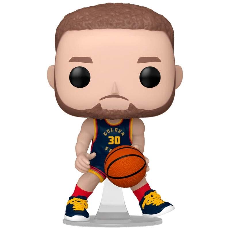 NBA Golden State Warriors Stephen Curry actionfigur, 6-tommer