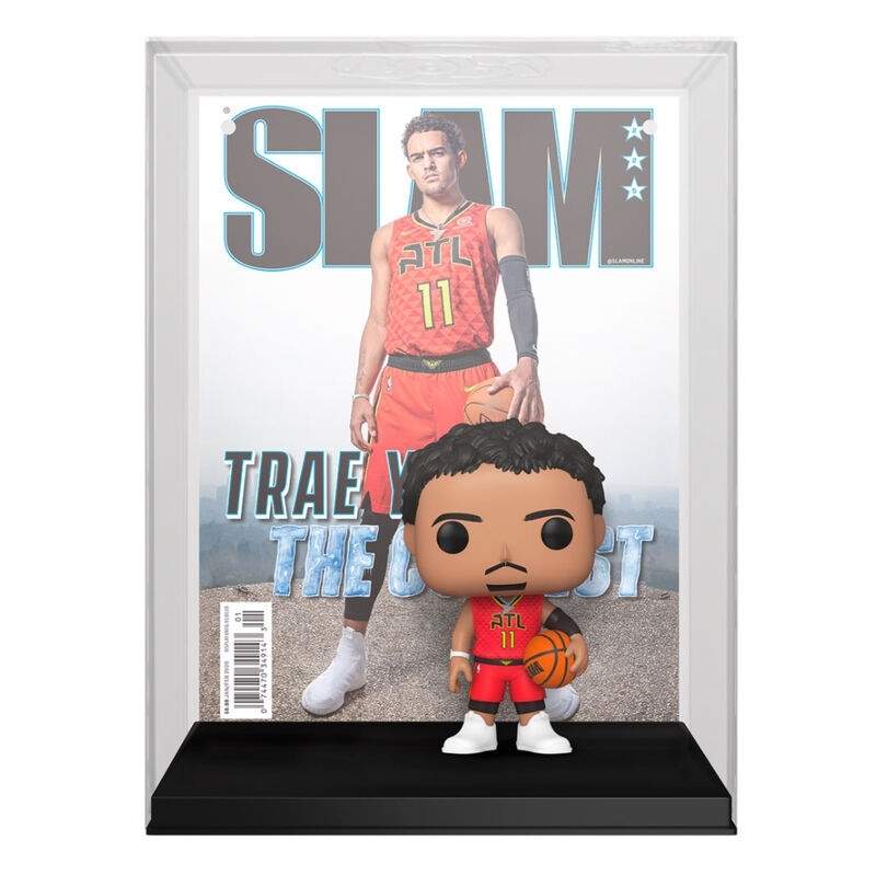 NBA Slam Trae Young Pop Figure - Samlarleksak för fans | Hem & Hobby | Pryloteket