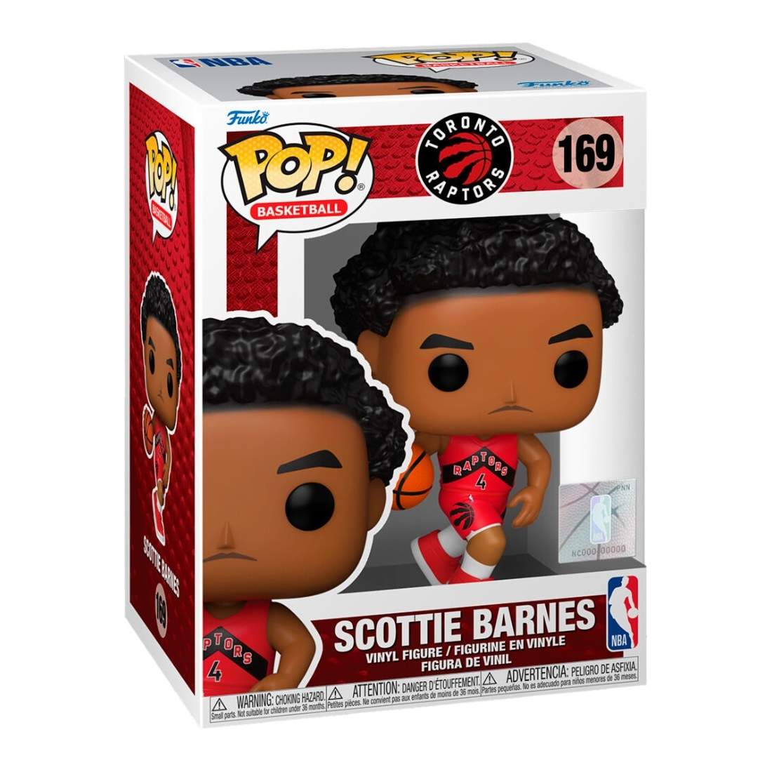 NBA Toronto Raptors Scottie Barnes popfigur, 5-tums samlarobjekt | Hem & Hobby | Pryloteket