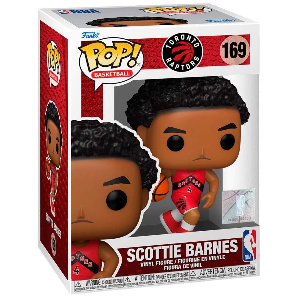 NBA Toronto Raptors Scottie Barnesin popfiguuri, 5 tuuman keräily