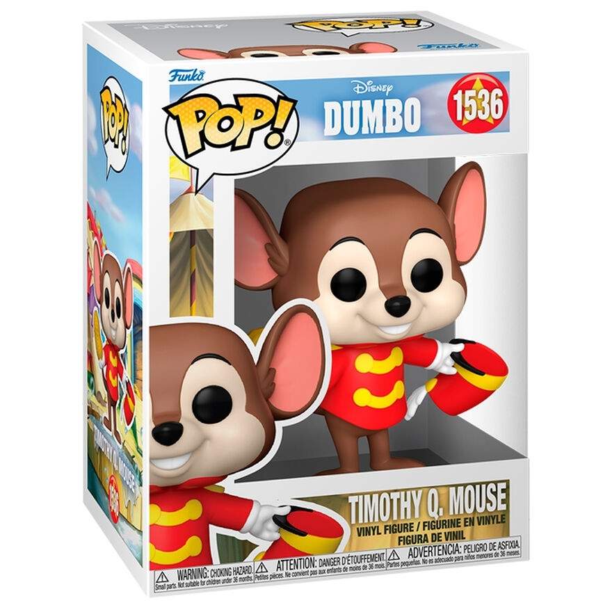 Dumbo plyslegetøj med Timothy Q-mus, 12-tommers størrelse
