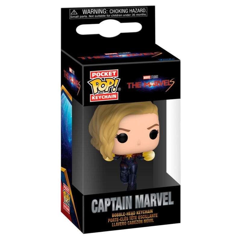 Kapten Marvel Pocket POP-nyckelring, samlarfigur | Hem & Hobby | Pryloteket