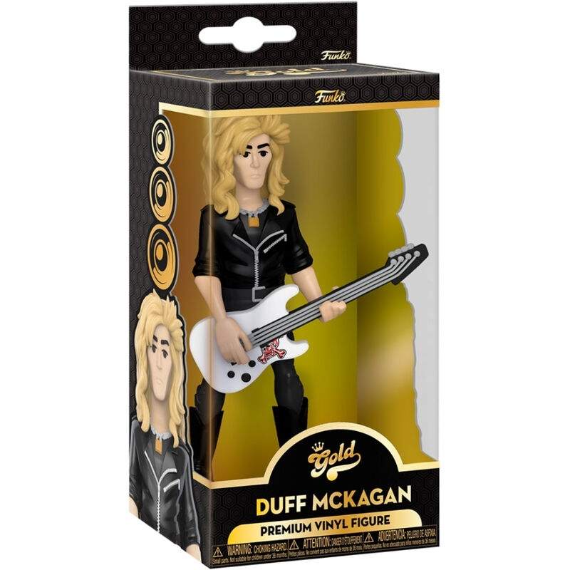Guns N Roses Duff Vinyl Guld Figur Samlelegetøj