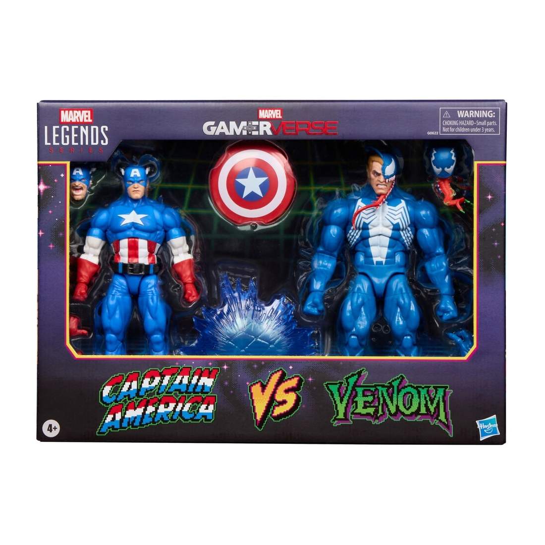 Marvel Legends Gameverse Captain America & Venom 15 cm figurpaket | Hem & Hobby | Pryloteket