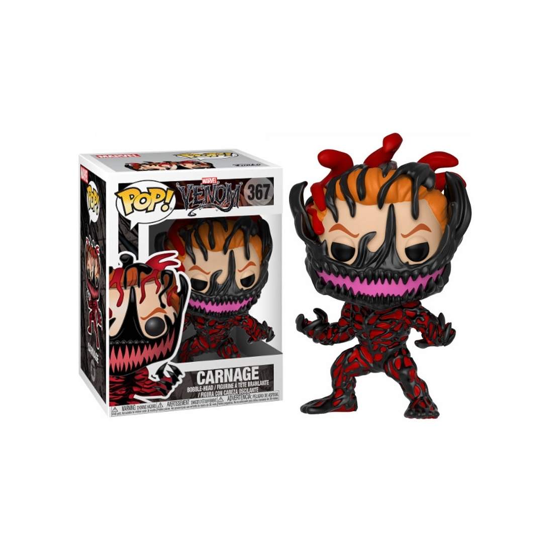 Marvel Venom Carnage Actionfigur - Cletus Kasady Samlarobjekt | Hem & Hobby | Pryloteket