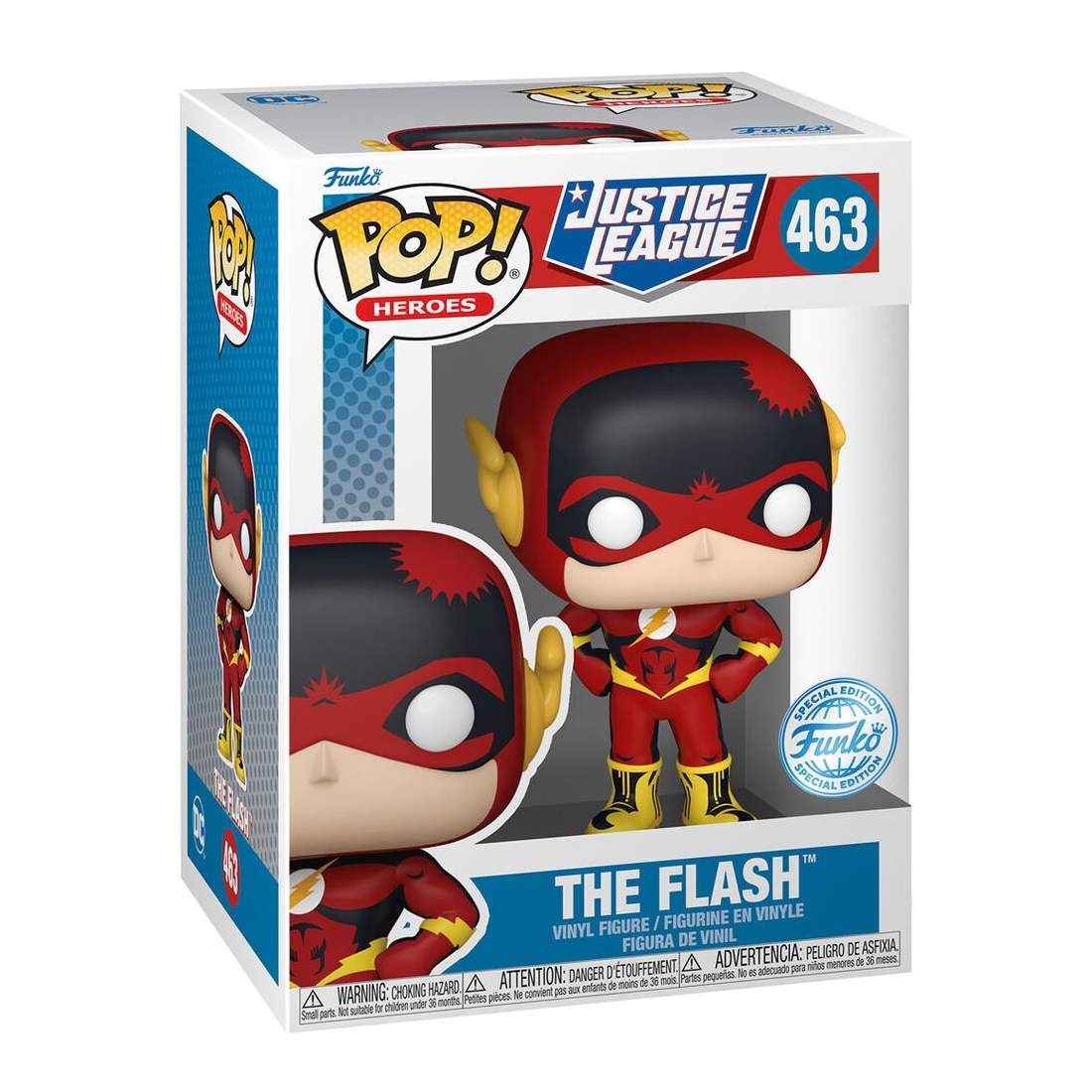 The Flash Action Figure, DC Comics Justice League Collectible | Hem & Hobby | Pryloteket