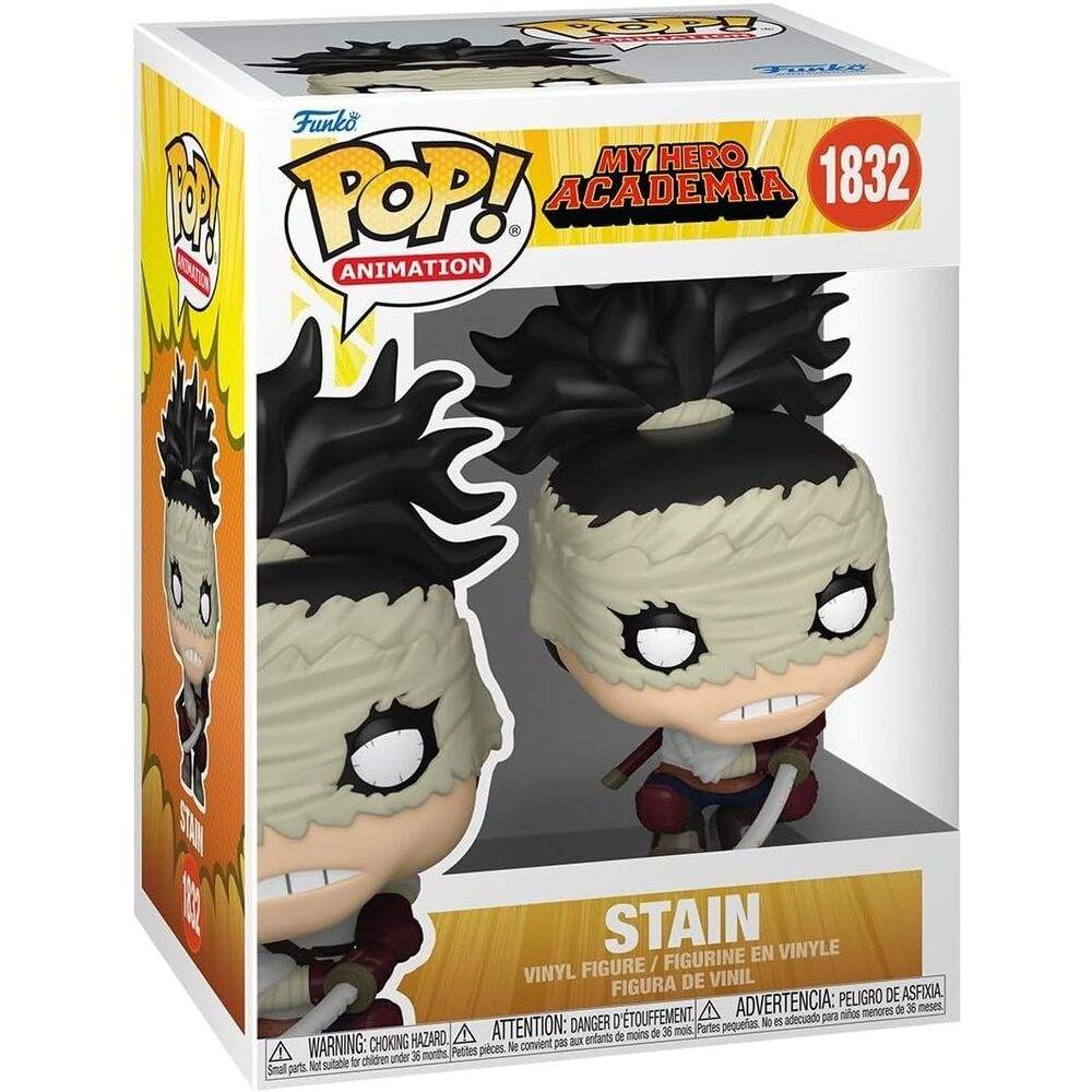 My Hero Academia Stain Action Figur, 6-tommer samlerlegetøj