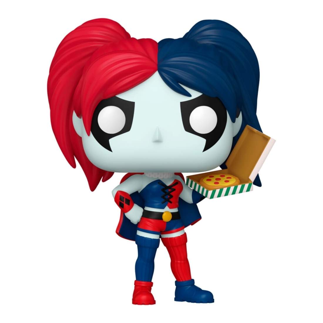 Harley Quinn popfigur med pizza, DC Comics Collectible | Hem & Hobby | Pryloteket