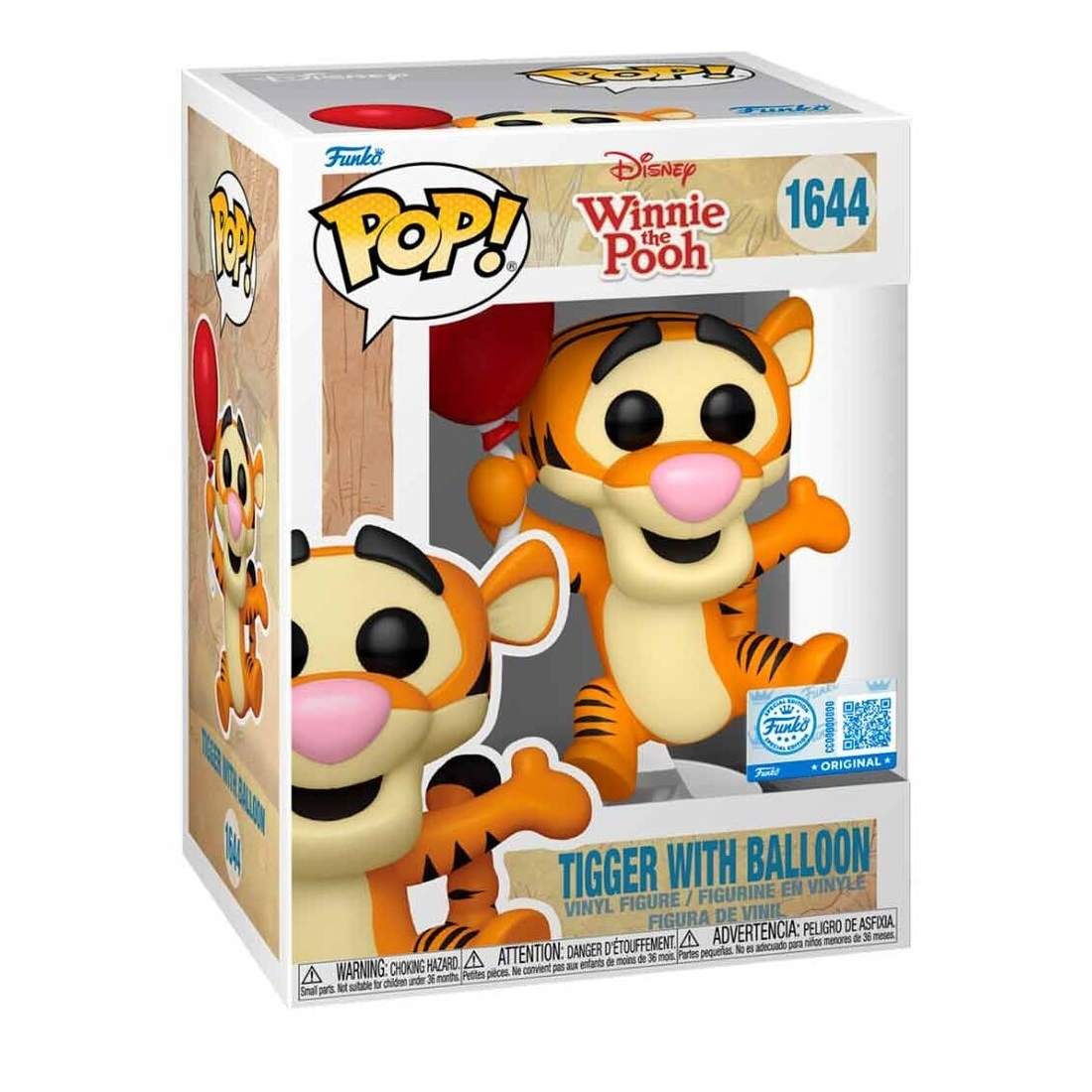Nalle Puh Tiggerfigur med ballong, samlarleksak | Hem & Hobby | Pryloteket