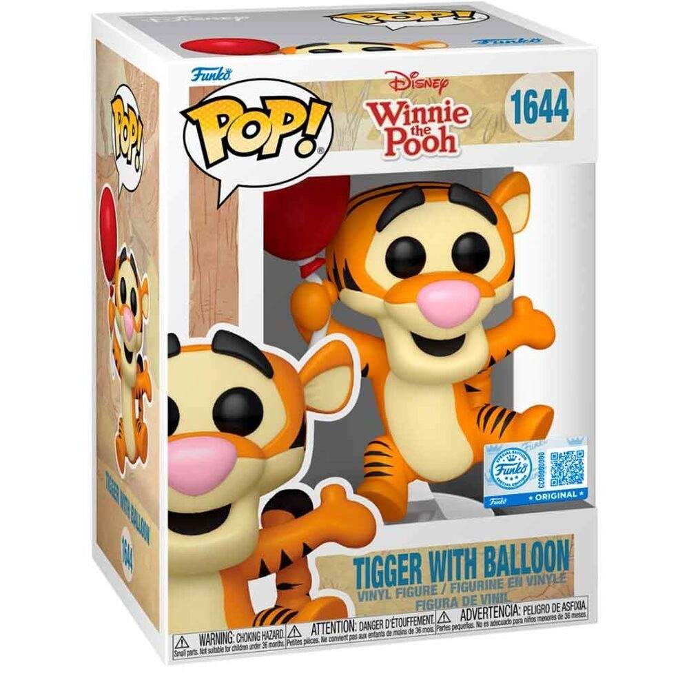 Winnie the Pooh Tigger Figur med ballon, samlerlegetøj