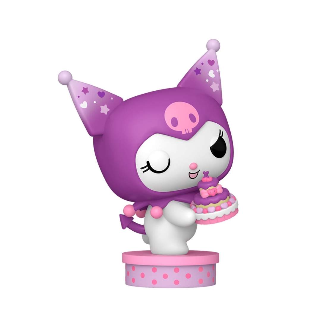 Kuromi Popfigur med tårta, exklusivt samlarobjekt | Hem & Hobby | Pryloteket