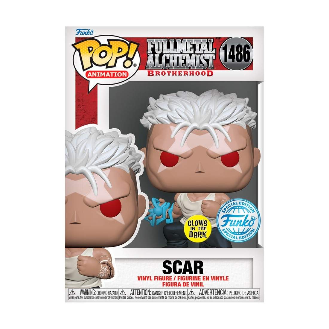 Fullmetal Alchemist Brotherhood Scar Figure, Exklusiv Edition | Hem & Hobby | Pryloteket