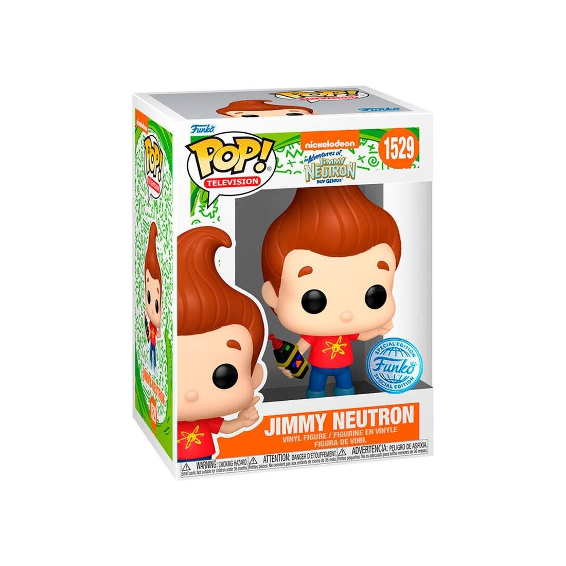 Jimmy Neutron Exklusiv Popfigur - Samlarleksak för fans | Hem & Hobby | Pryloteket