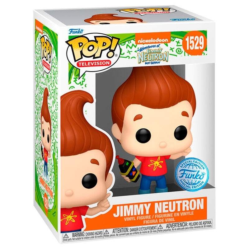 Jimmy Neutron eksklusiv popfigur - samlelegetøj til fans