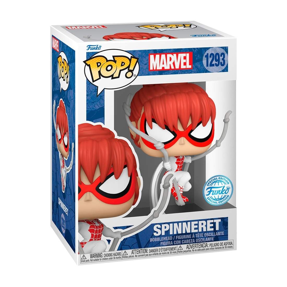 Spider-Man Spinnret Figur, exklusiv samlarleksak | Hem & Hobby | Pryloteket