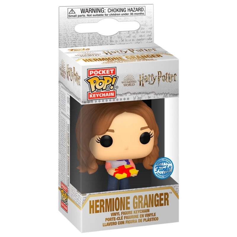 Harry Potter Holiday Hermione Pocket POP-nyckelring Exklusiv | Hem & Hobby | Pryloteket