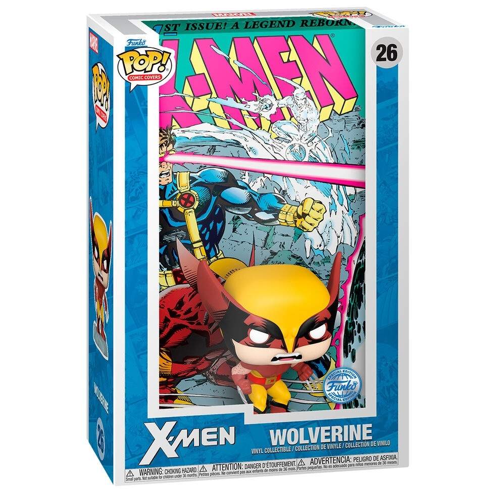 X-Men Wolverine -sarjakuvan kansi, Exclusive Edition, Pop Figuuri