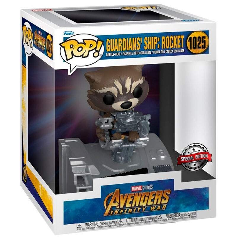 Guardians of the Galaxy Rocket Ship Deluxe figur eksklusiv