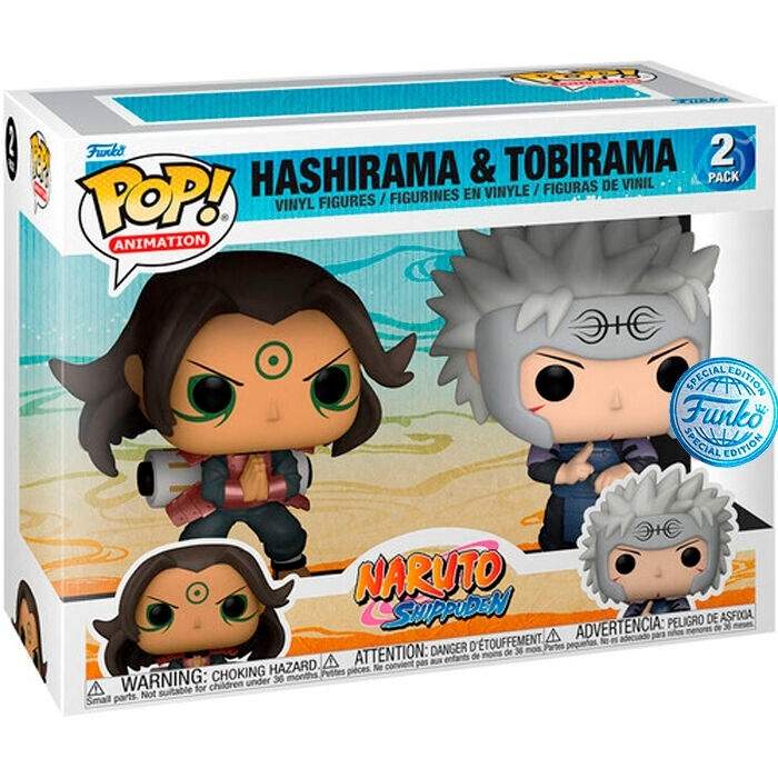 Naruto Shippuden POP-pakke: Hashirama & Tobirama figurer