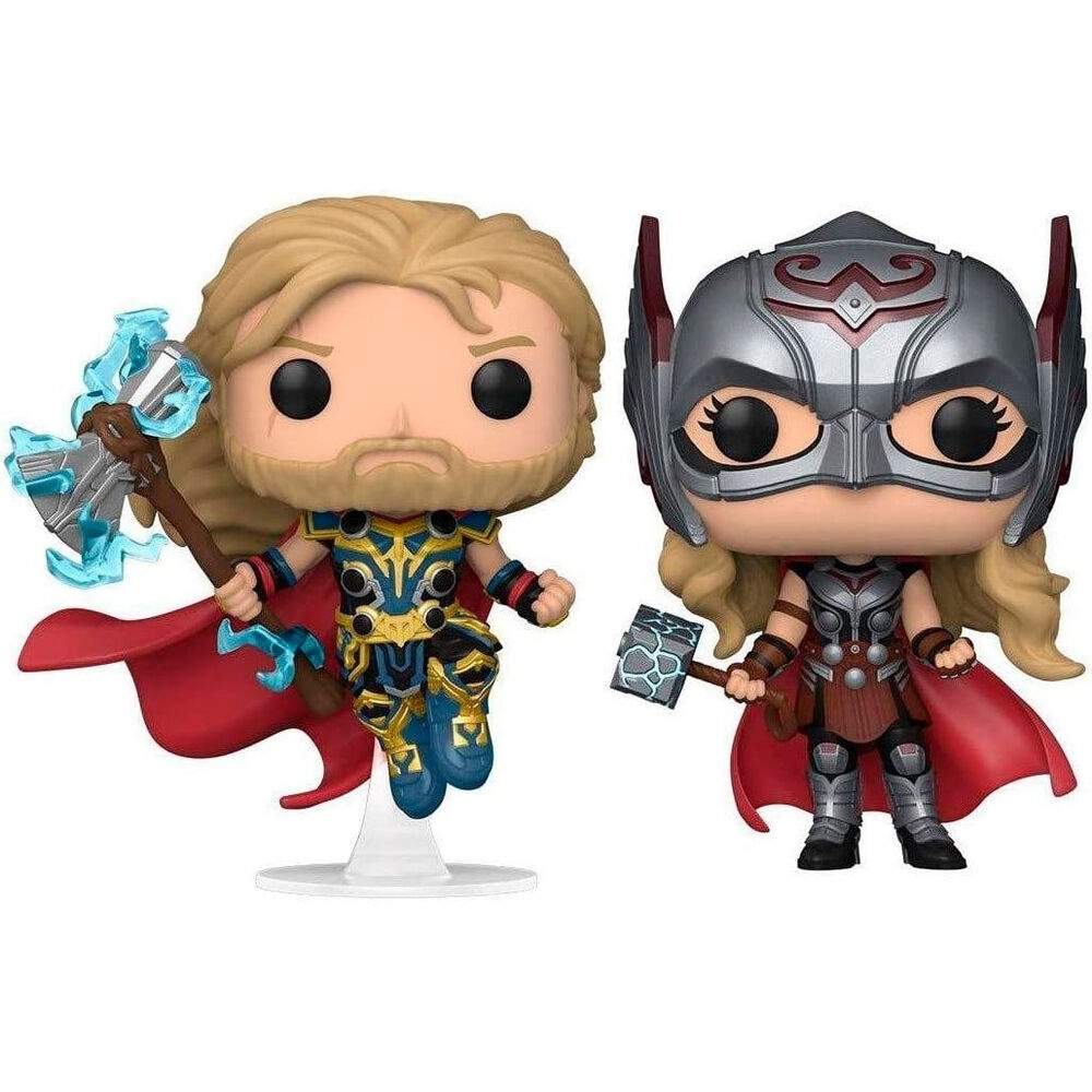 Marvel Thor Love and Thunder POP Pack: Thor & Mighty Thor Figures | Hem & Hobby | Pryloteket