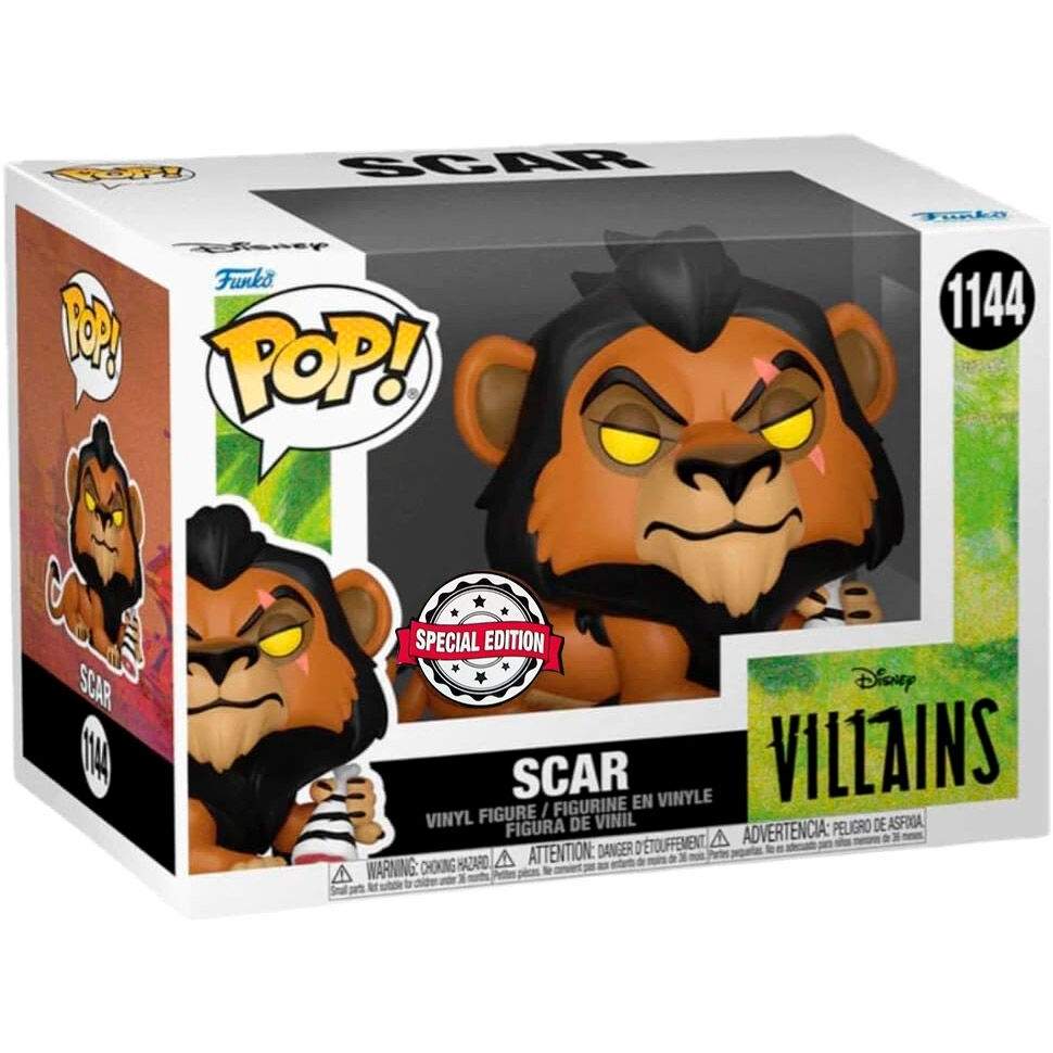 Disney Villains Scar Figure från Lejonkungen, exklusiv upplaga | Hem & Hobby | Pryloteket