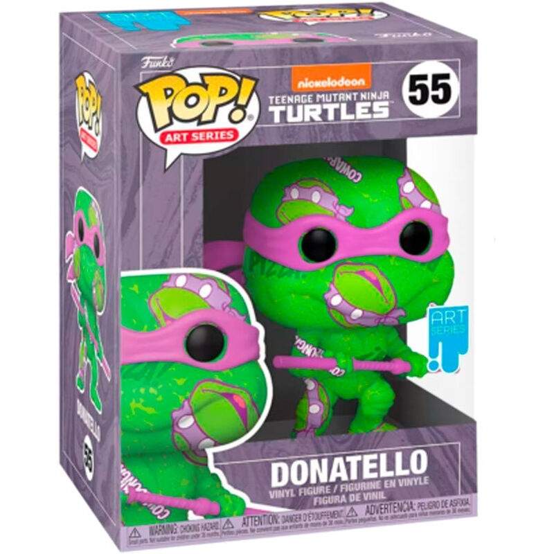 Ninja Turtles Donatello figur med exklusivt fodral | Hem & Hobby | Pryloteket