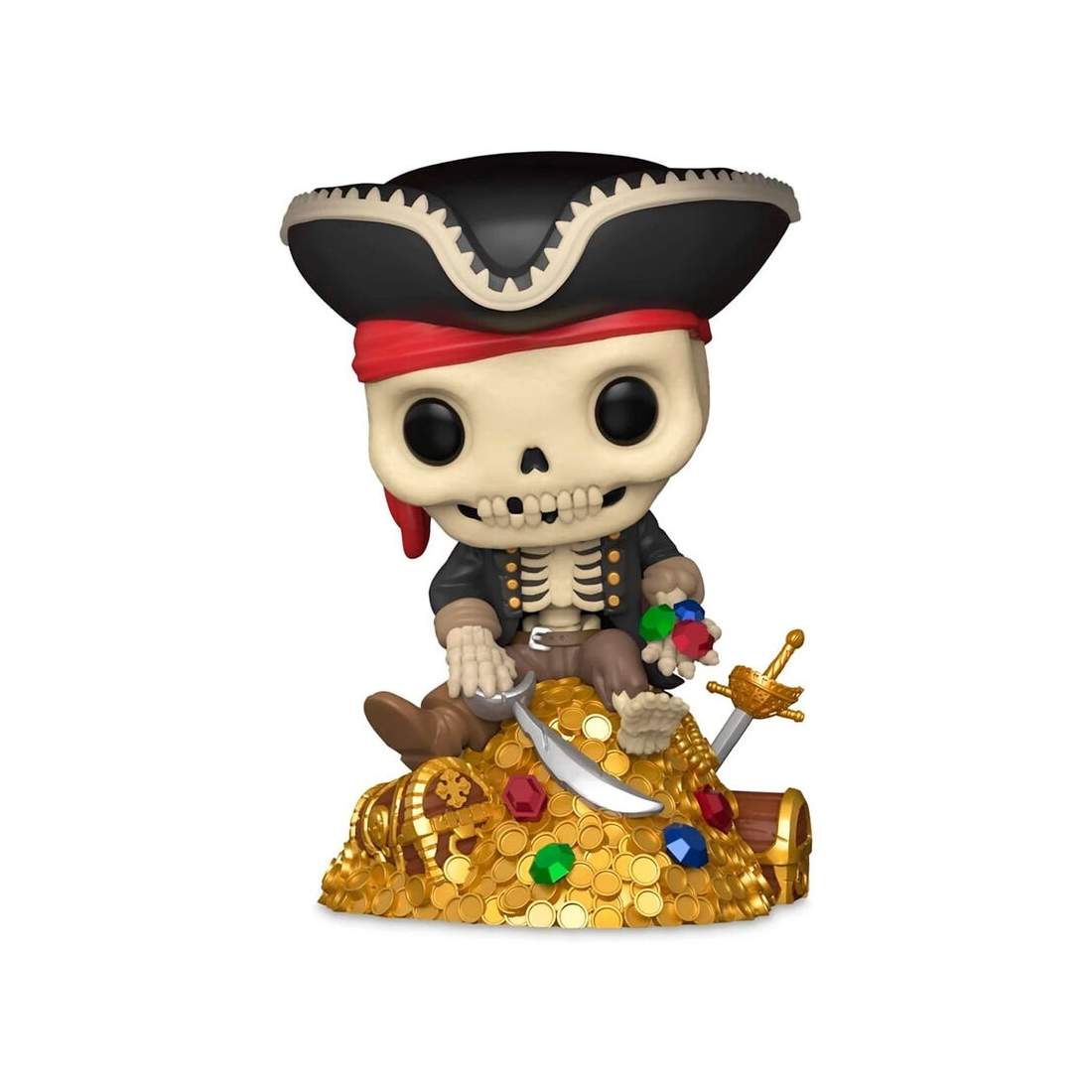 Pirate Skeleton Treasure Figure, exklusiv samlarobjekt | Hem & Hobby | Pryloteket