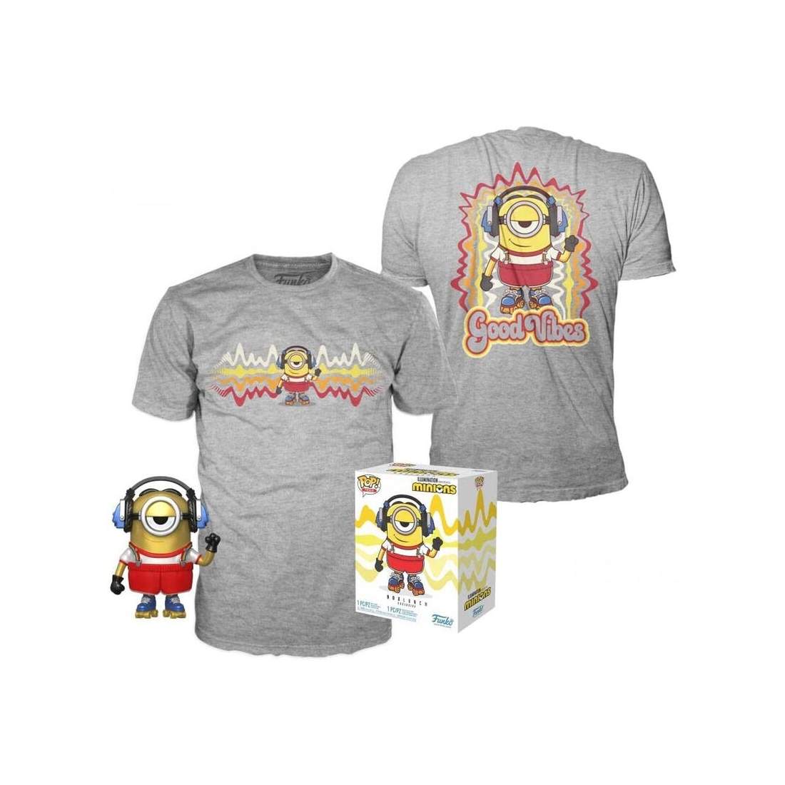 Minions Roller Skating Stuart Metallic Figur, Exklusiv Edition | Hem & Hobby | Pryloteket