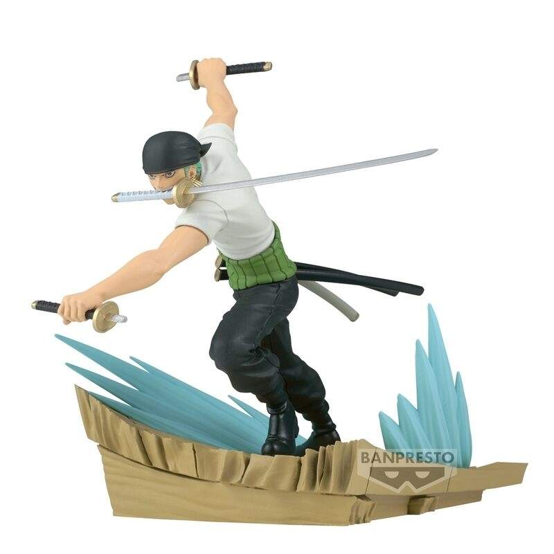 Roronoa Zoro Figur 11 cm - Samlelegetøj i ét stykke